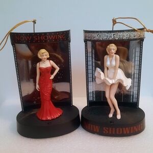 Marilyn Monroe Ornaments With Lights & Music